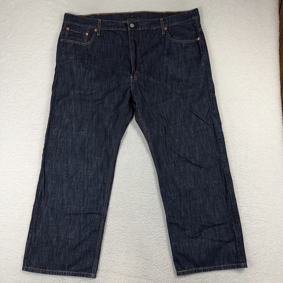 Levi's Other - Levis 569 Loose Straight Jeans Mens 44x30 (44x27) Blue Baggy Relaxed Fit Denim